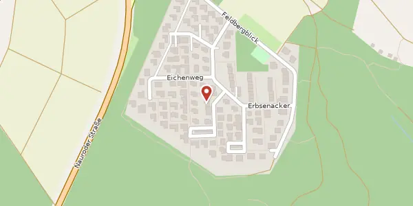 Karte der Umgebung von Pappelweg 2, 65207 Wiesbaden