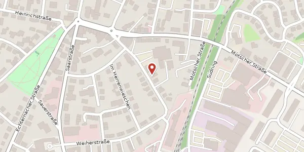 Karte der Umgebung von Bahnhofstraße 9, 54634 Bitburg