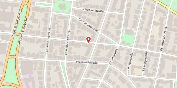 Karte der Umgebung von Kettenhofweg 107-109, 60325 Frankfurt