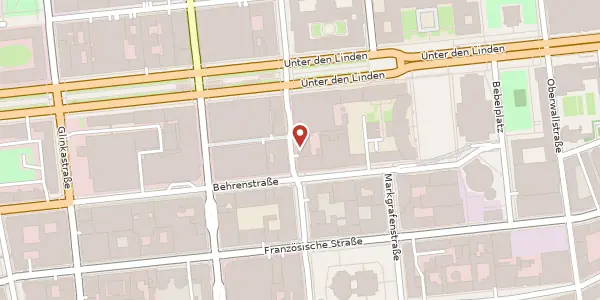 Karte der Umgebung von Charlottenstraße 35-36, 10117 Berlin