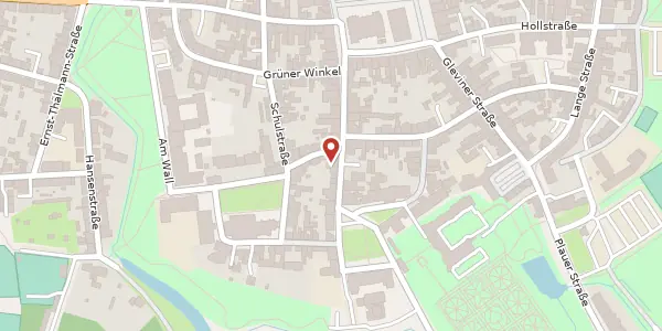 Karte der Umgebung von Domstraße 13, 18273 Güstrow