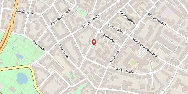 Karte der Umgebung von Musikantenweg 22, 60316 Frankfurt