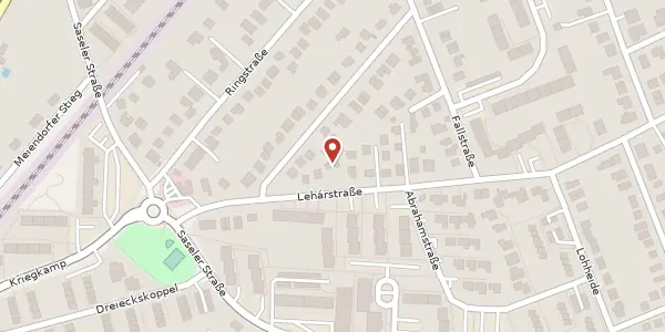 Karte der Umgebung von Lehárstraße 88, 22145 Hamburg