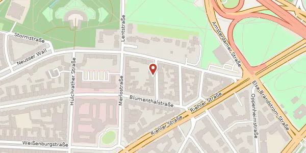 Karte der Umgebung von Aduchtstr. 7, 50668 Köln
