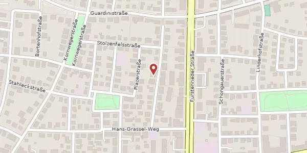 Karte der Umgebung von Neufriedenheimer Str. 76 a, 81375 München