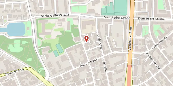 Karte der Umgebung von Frundsbergstr. 58, 80637 München