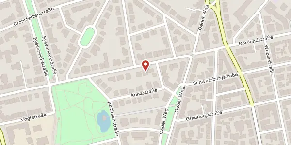 Karte der Umgebung von Holzhausenstr. 19, 60322 Frankfurt am Main