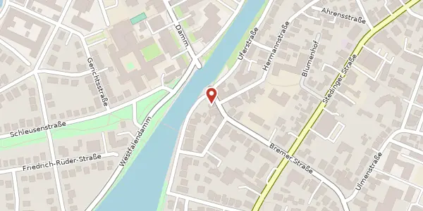Karte der Umgebung von Bremer Str. 4, 26135 Oldenburg