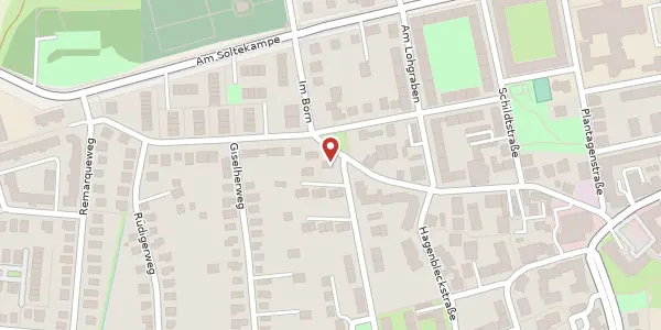 Karte der Umgebung von Lenther Straße 35, 30455 Hannover