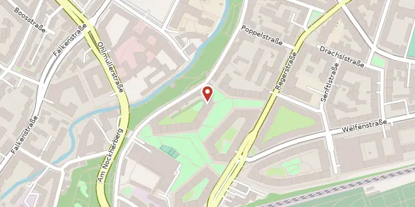 Karte der Umgebung von Clementine-von-Braunmühl-Weg 17, 81541 München