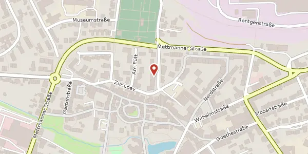 Karte der Umgebung von Velberter Str. 13, 42489 Wülfrath