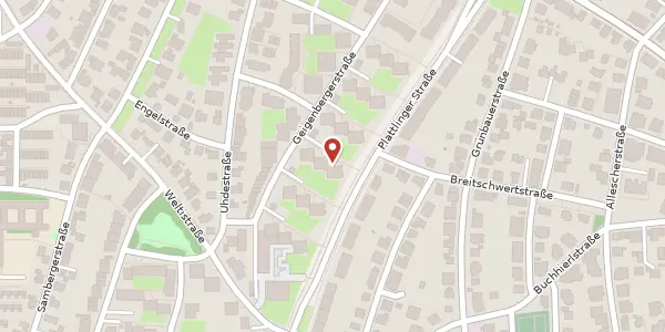 Karte der Umgebung von Geigenbergerstr 37, 81477 München