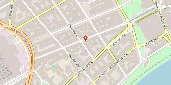 Karte der Umgebung von Münchener Str. 29, 60329 Frankfurt