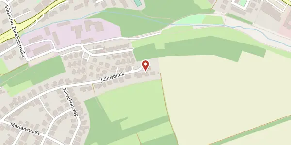 Karte der Umgebung von Juliusblick 42, 69168 Wiesloch