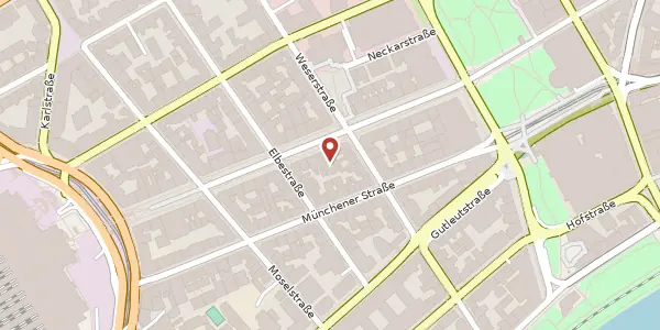 Karte der Umgebung von Kaiserstr. 53, 60329 Frankfurt