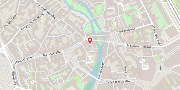 Karte der Umgebung von Hefengasse 4, 99084 Erfurt
