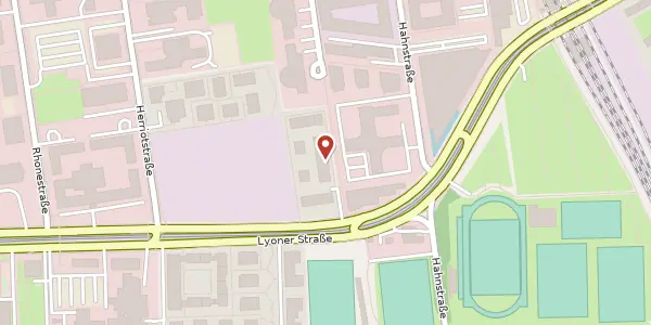 Karte der Umgebung von Saonestraße 19, 60528 Frankfurt
