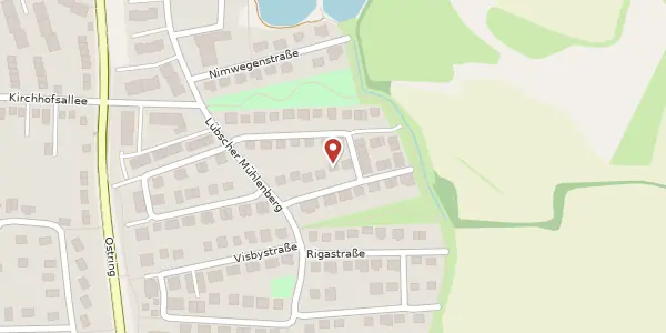 Karte der Umgebung von Bergenstraße 18, 23730 Neustadt in Holstein