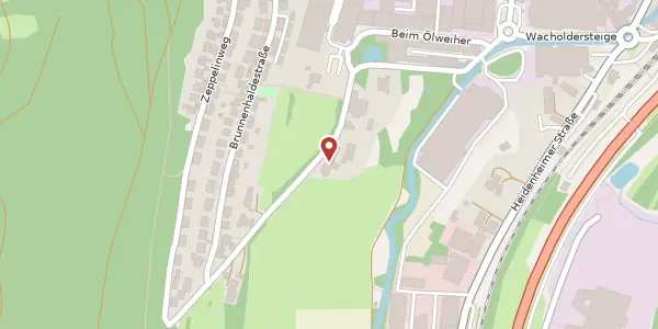 Karte der Umgebung von Leitzstraße 11, 73447 Oberkochen