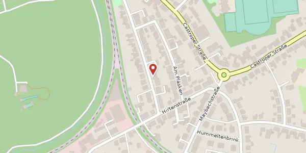 Karte der Umgebung von Mittlere Mühle 25, 45665 Recklinghausen