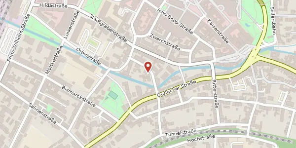 Karte der Umgebung von Neutorstraße 8, 76646 Bruchsal