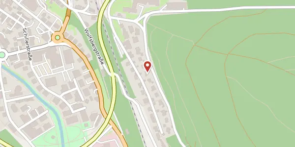 Karte der Umgebung von Birkenweg 16, 72202 Nagold