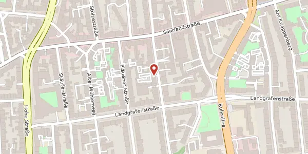 Karte der Umgebung von Chemnitzer Str. 83/85, 44139 Dortmund