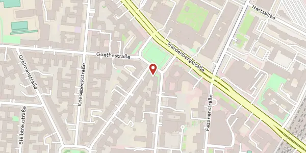 Karte der Umgebung von Steinplatz 3, 10623 Berlin