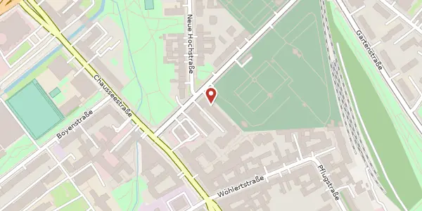Karte der Umgebung von Liesenstraße 5, 10115 Berlin