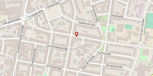 Karte der Umgebung von Rosastr. 38, 45130 Essen