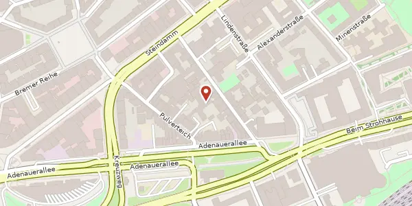 Karte der Umgebung von Böckmannstraße 11 a, 20099 Hamburg