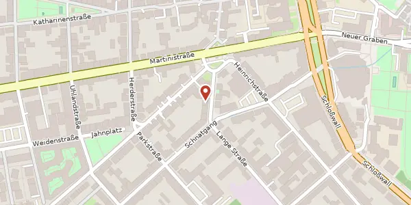 Karte der Umgebung von Arndtstr. 21, 49080 Osnabrück