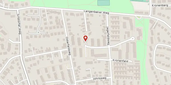 Karte der Umgebung von Urnenhang 26, 21077 Hamburg