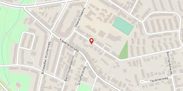 Karte der Umgebung von Druckerstr. 12, 22117 Hamburg