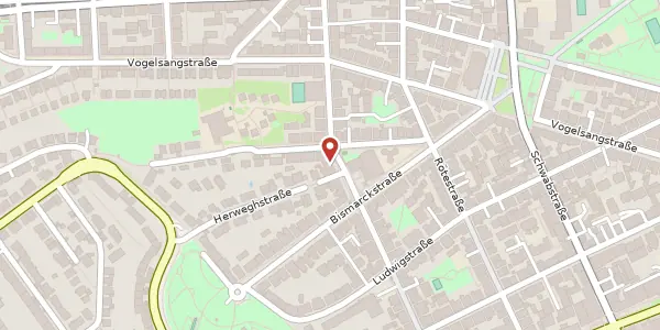 Karte der Umgebung von Seyfferstraße 65, 70197 Stuttgart