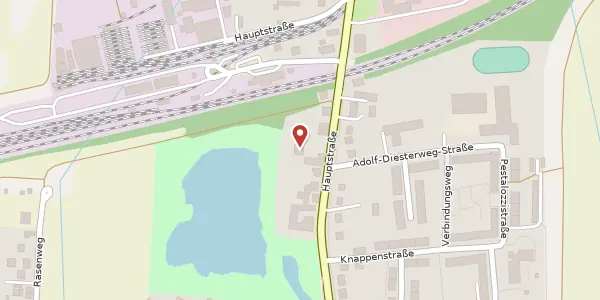 Karte der Umgebung von Hauptstr. 19, 06308 Benndorf