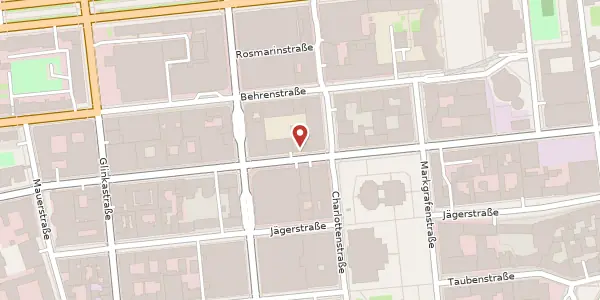 Karte der Umgebung von Französische Straße 47, 10117 Berlin