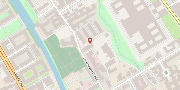 Karte der Umgebung von Scharnhorststraße 3 c, 10115 Berlin
