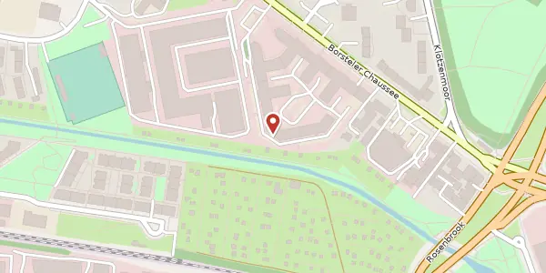 Karte der Umgebung von Borsteler Chaussee 53, 22453 Hamburg