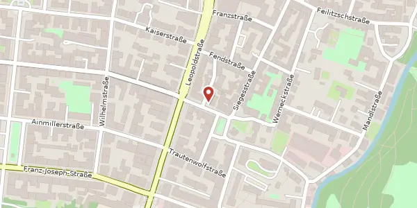 Karte der Umgebung von Nikolaistr. 5, 80802 München