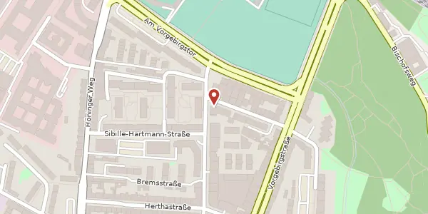 Karte der Umgebung von Heinrich-Brüning-Str. 11, 50969 Köln