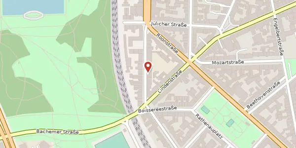 Karte der Umgebung von Lützowstr. 06, 50674 Köln