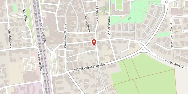 Karte der Umgebung von Wilhelm-Leuschner-Str. 1, 35510 Butzbach