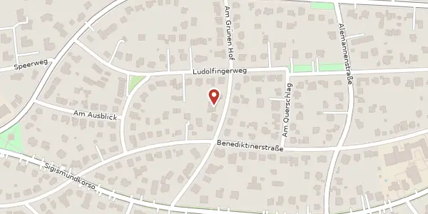 Karte der Umgebung von Am Grünen Hof 12 a, 13465 Berlin