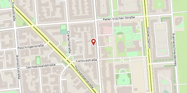Karte der Umgebung von Rubensstraße 118, 12157 Berlin