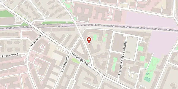 Karte der Umgebung von Bahrenfelder Kirchenweg 4 a, 22763 Hamburg