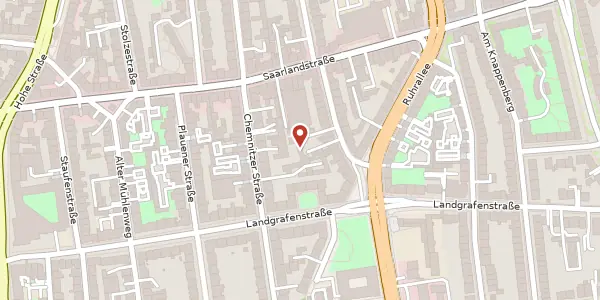 Karte der Umgebung von Dresdener Str. 51 b, 44139 Dortmund