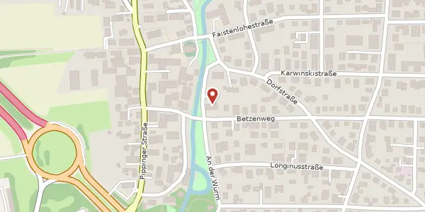 Karte der Umgebung von An der Würm 28, 81247 München