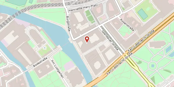 Karte der Umgebung von Anna-Louisa-Karsch-Straße 2, 10178 Berlin