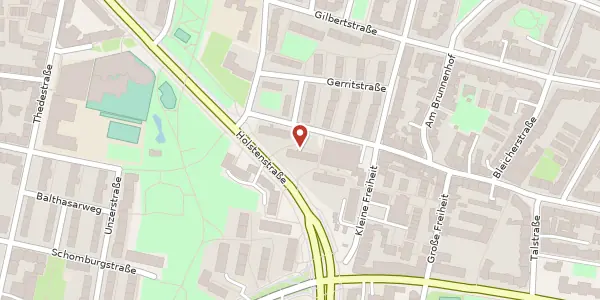 Karte der Umgebung von Paul-Roosen-Straße 47, 22767 Hamburg